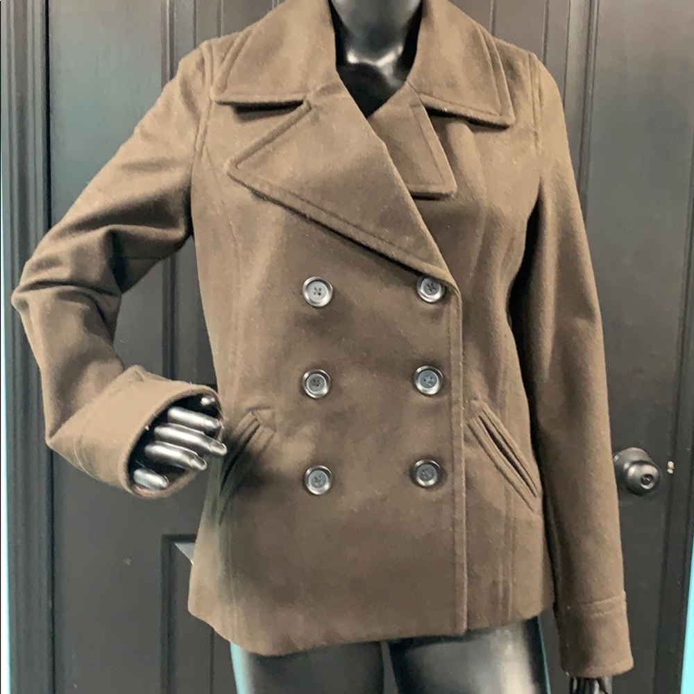 Wool peacoat